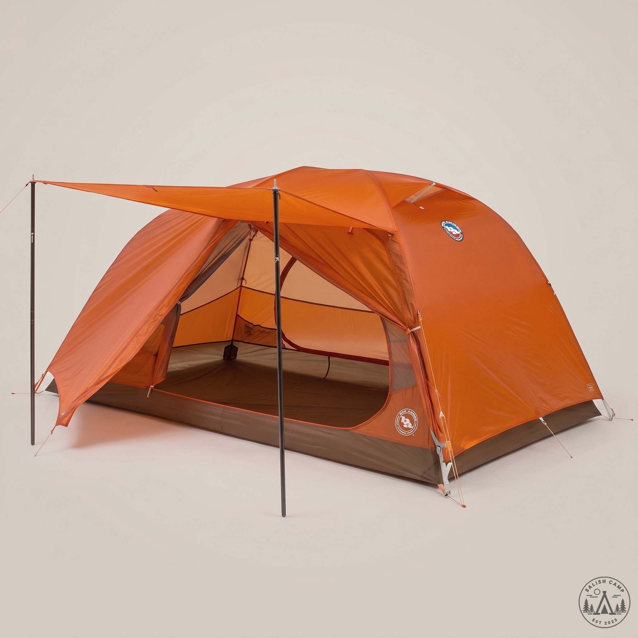 Awning-style vestibule doors on the Copper Spur UL2
