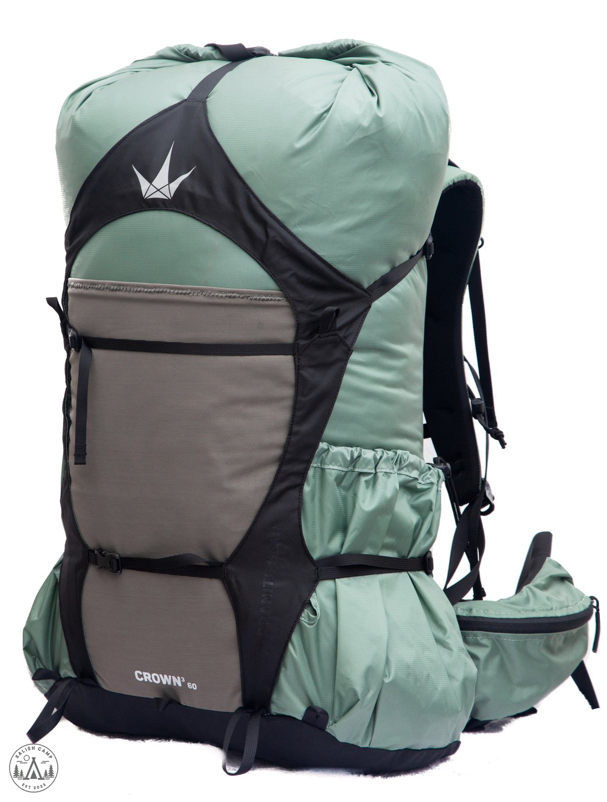Granite Gear Crown3 60 side compression and bottle pocket