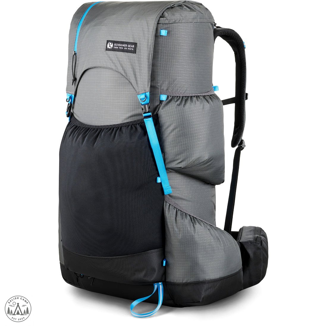Mariposa 60 hipbelt and lumbar padding detail
