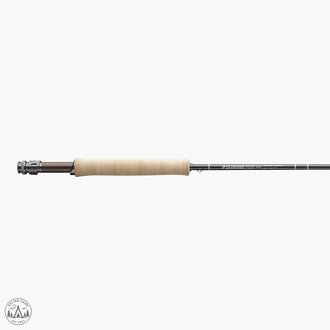 Sage R8 Core fly rod ferrule and section joints closeup