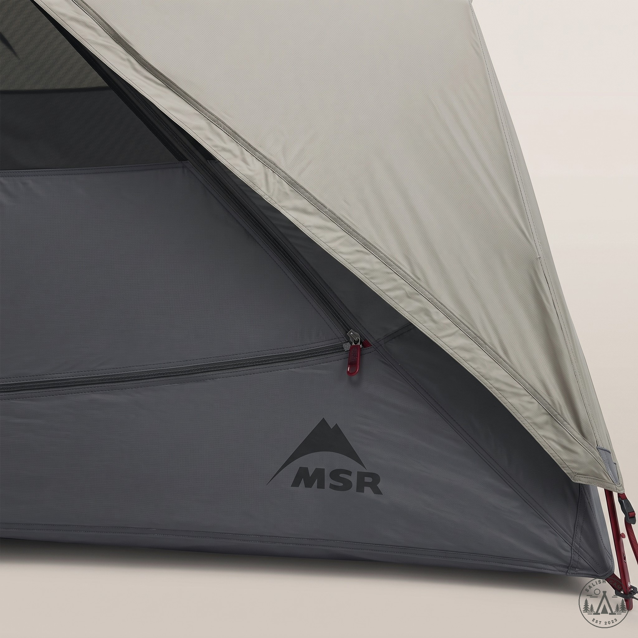 StayDry dual doors with rain gutters and kickstand vents