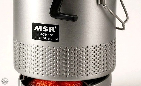 Stainless radiant burner under the heat-exchanger pot