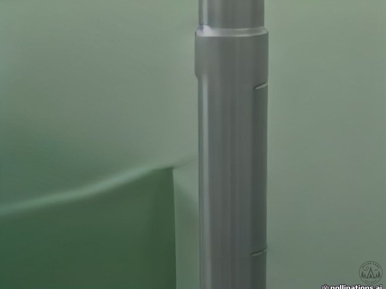freestanding hub and pole intersection