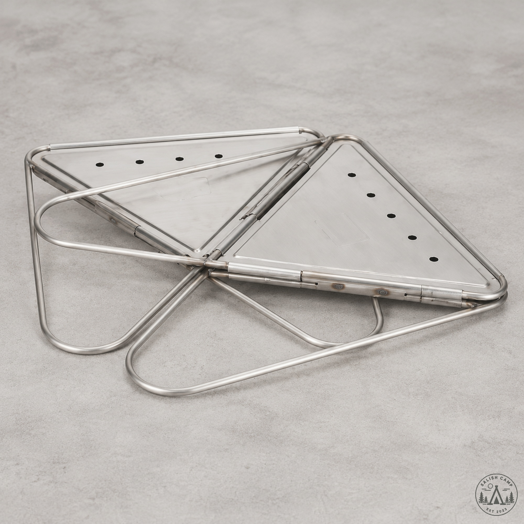 ST-032RS folded flat for transport and storage