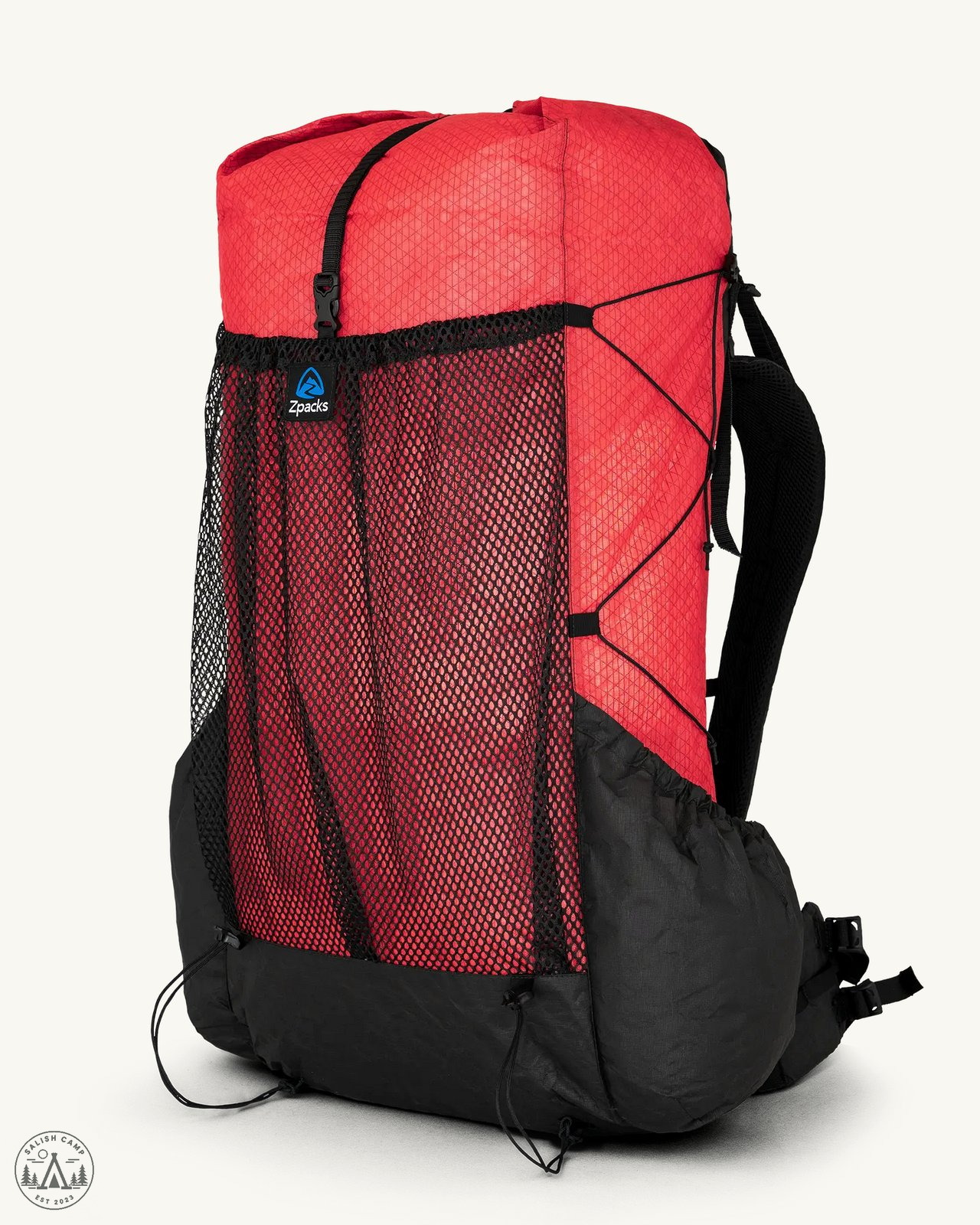 Zpacks Arc Haul Ultra 50 shoulder strap and load lifter detail