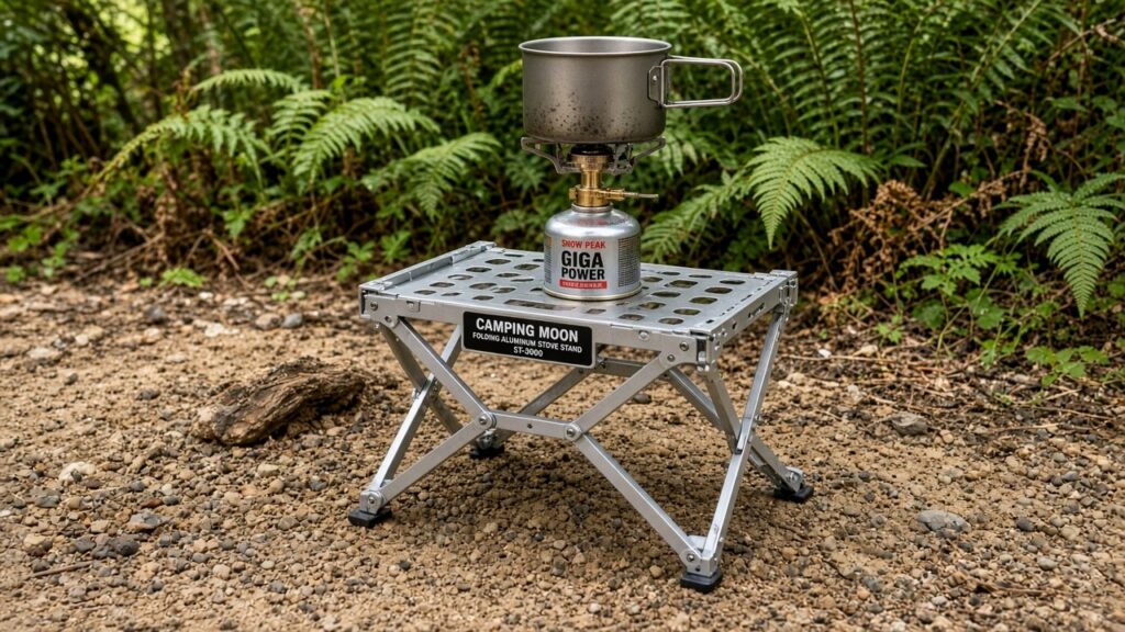 Camping Moon Folding Stove Stand