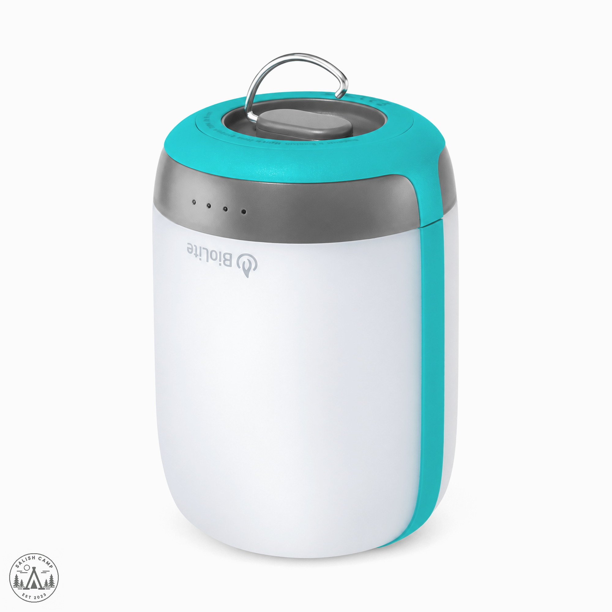 BioLite AlpenGlow 500 inverted with hook