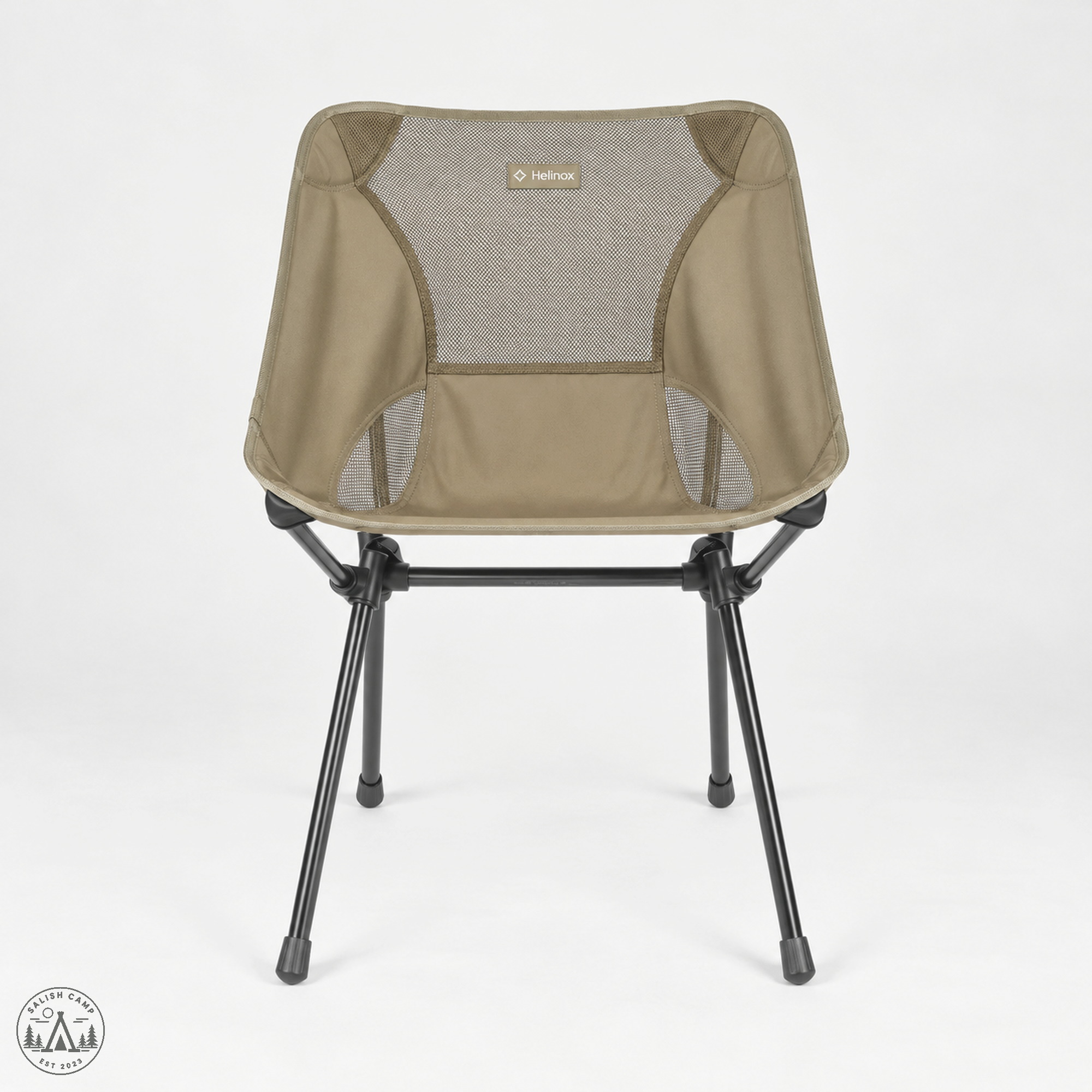 Helinox Café Chair Coyote Tan front view