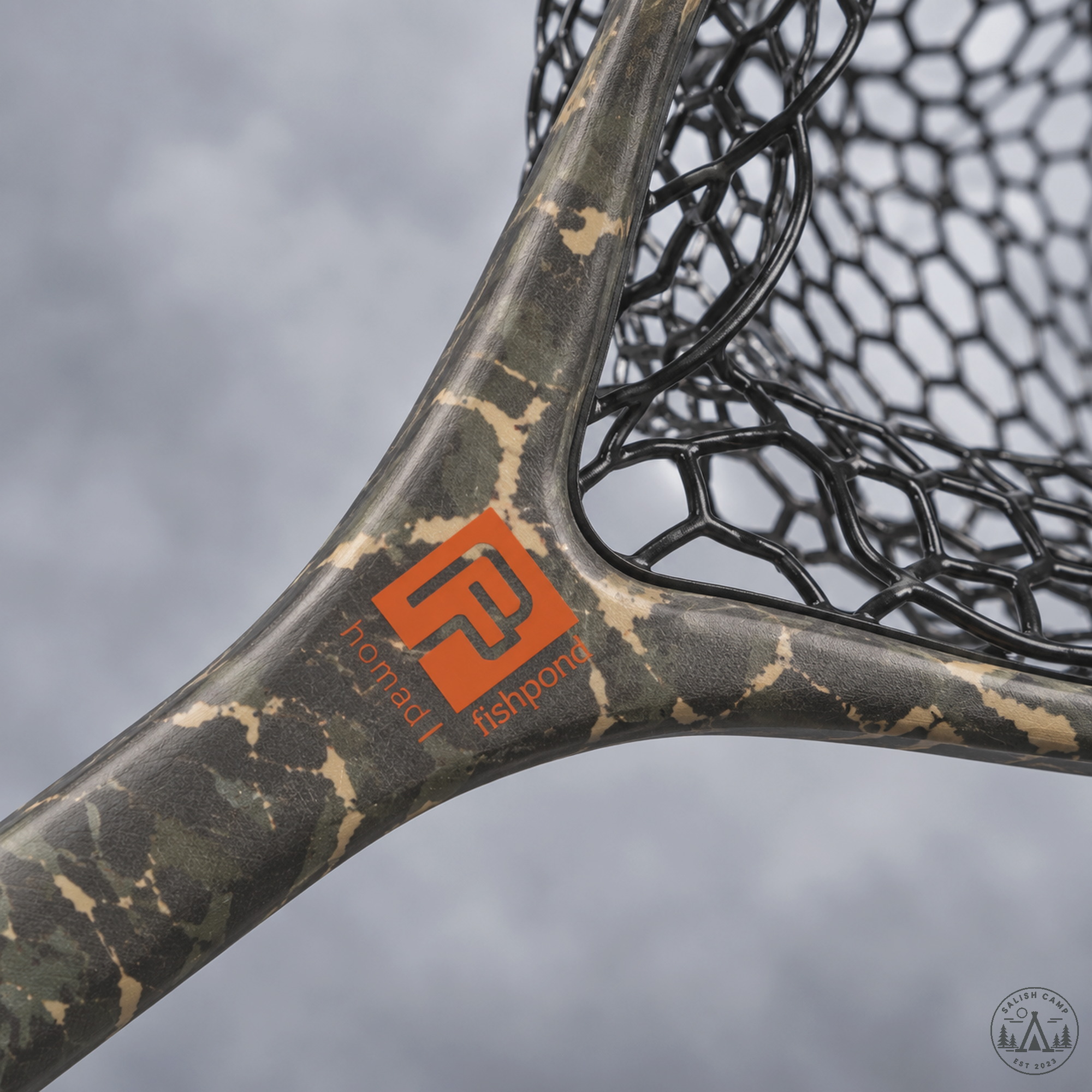 Camo yoke where the El Jefe handle meets the hoop