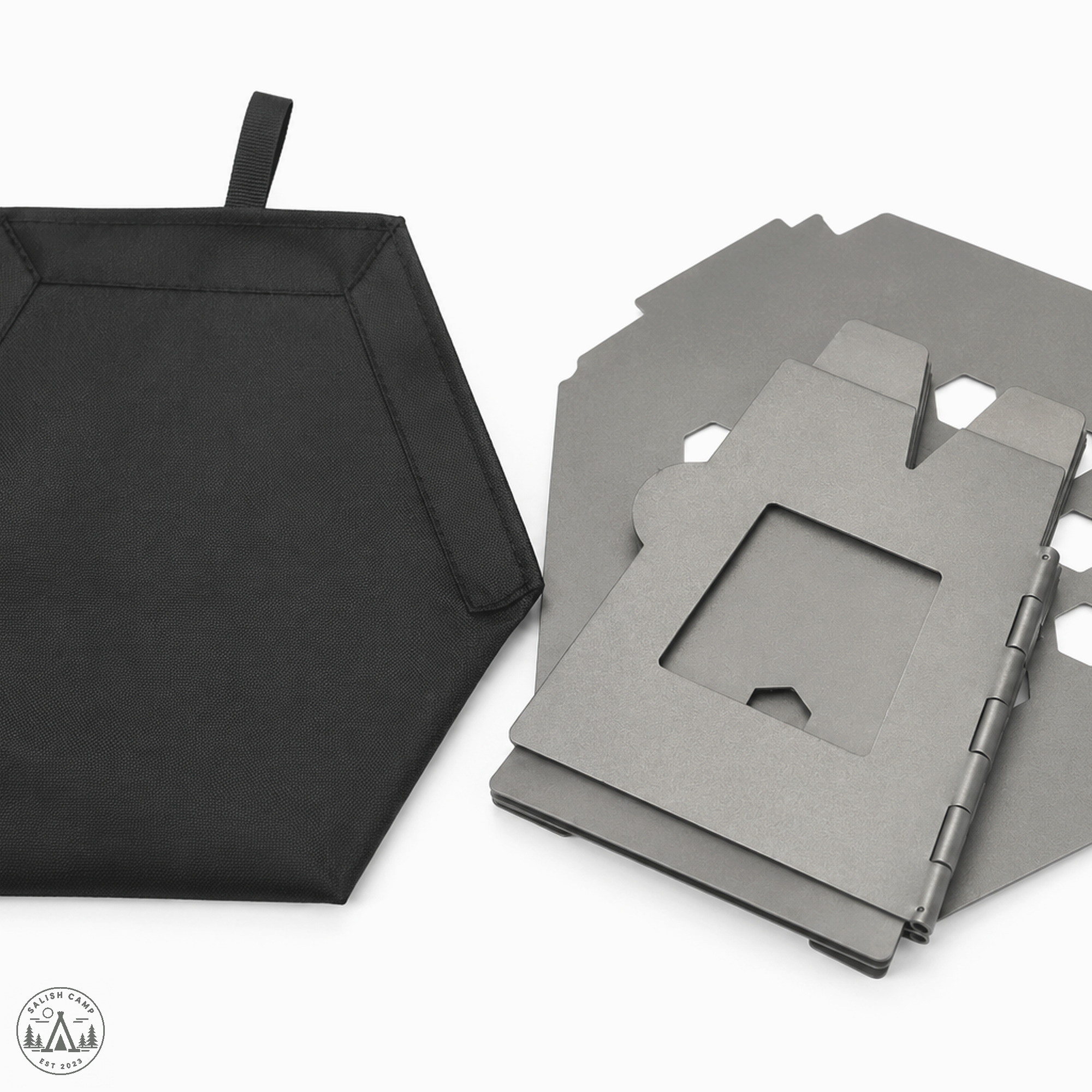 Hexagon 2 packed travel bundle with nylon case
