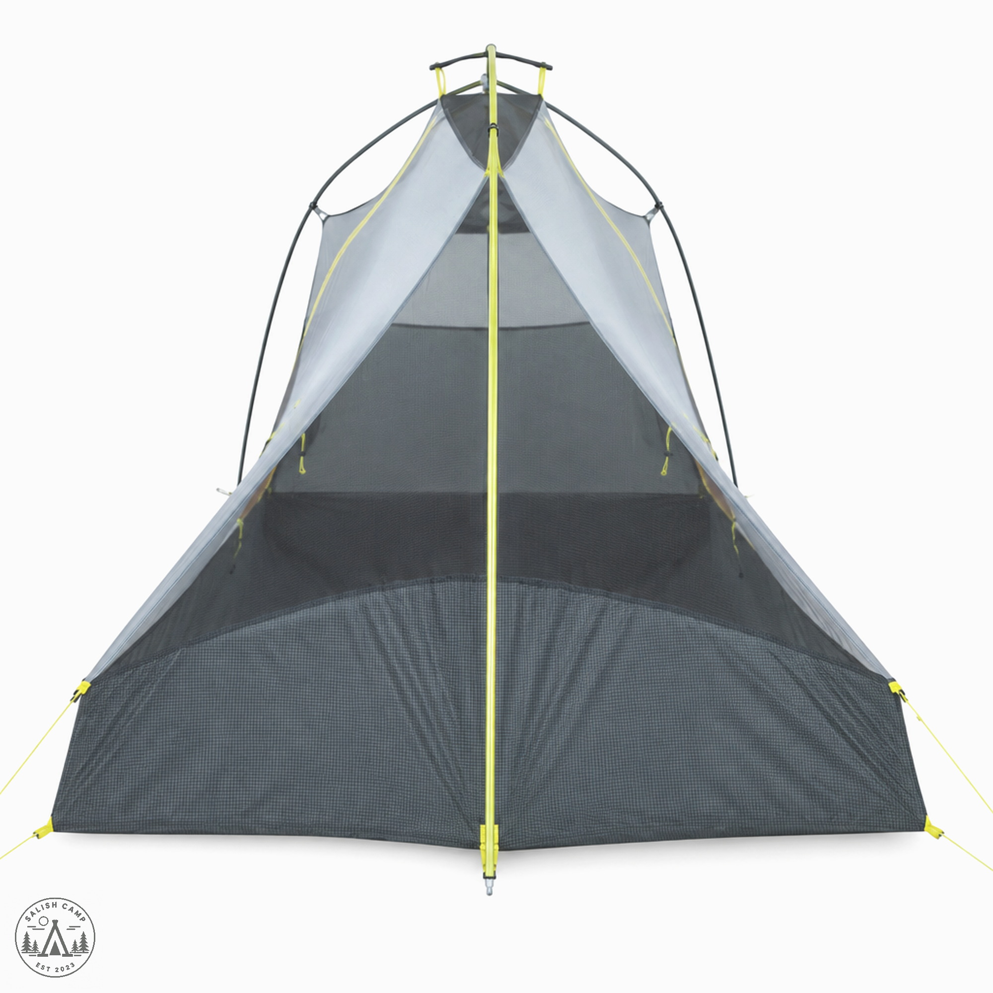 Foot end of the NEMO Hornet OSMO 2P mesh body on white