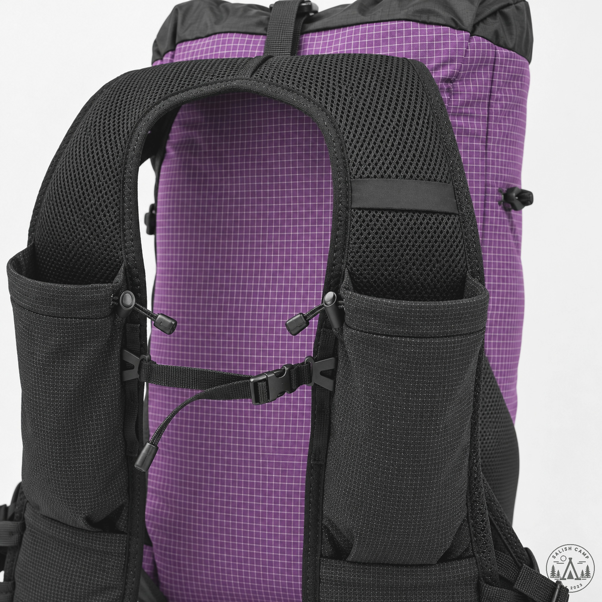 Pa'lante Joey shoulder straps close-up