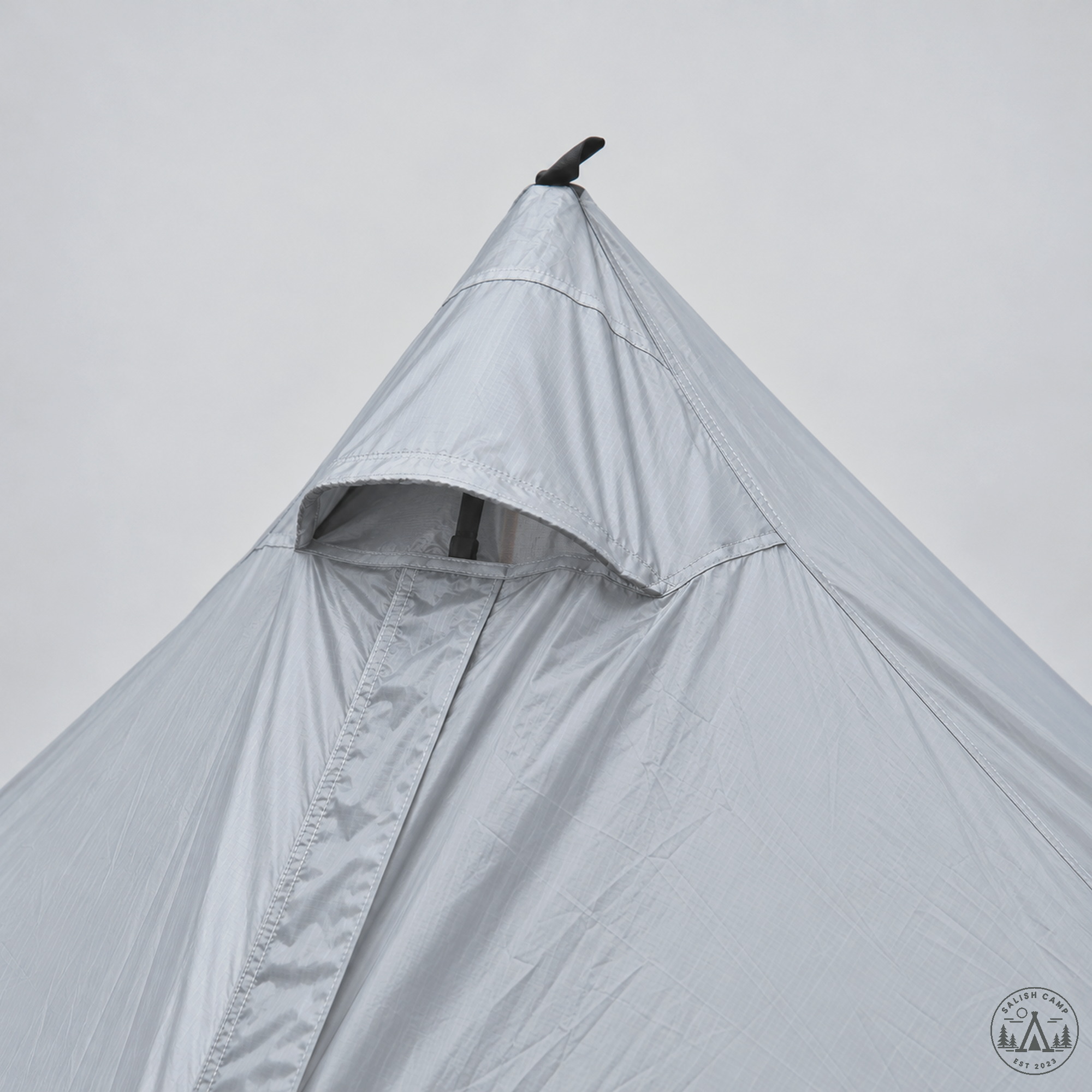 Lunar Solo apex vent hood and pole tip