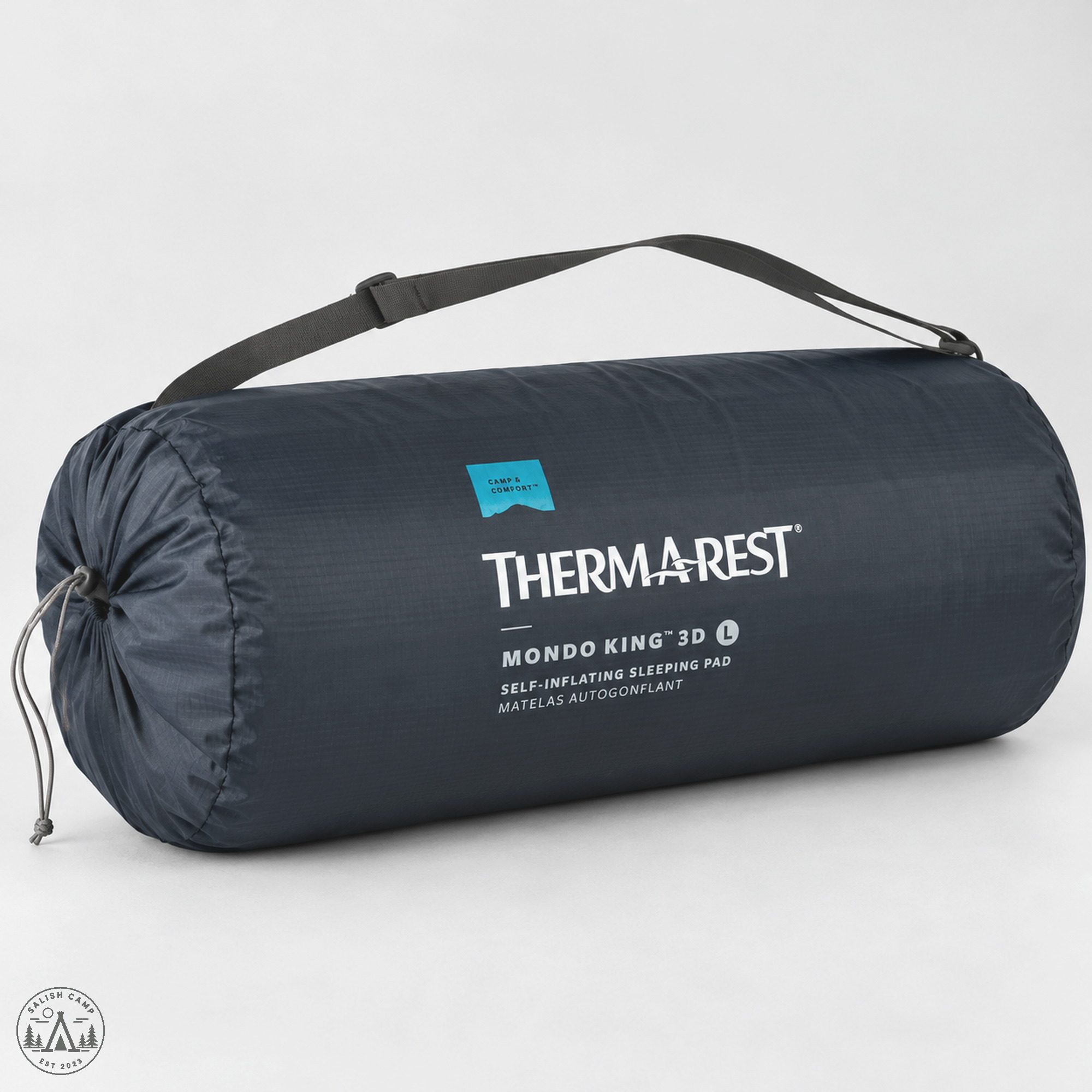 MondoKing 3D Large packed in its stuff sack