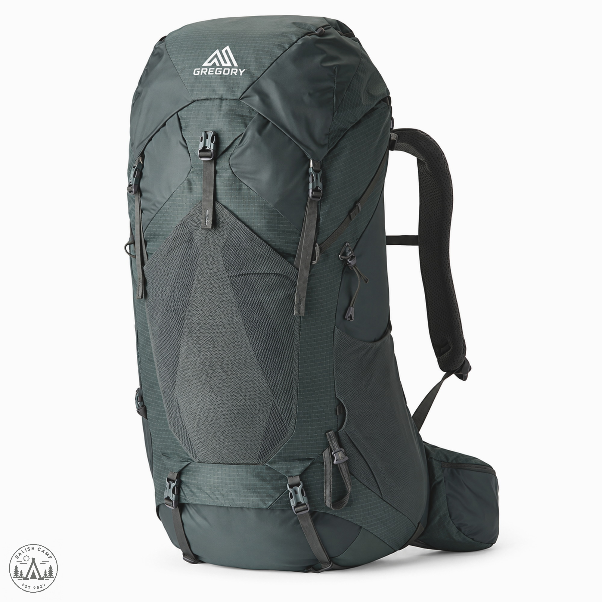 Gregory Paragon 60 in Cascade Green, front three-quarter view