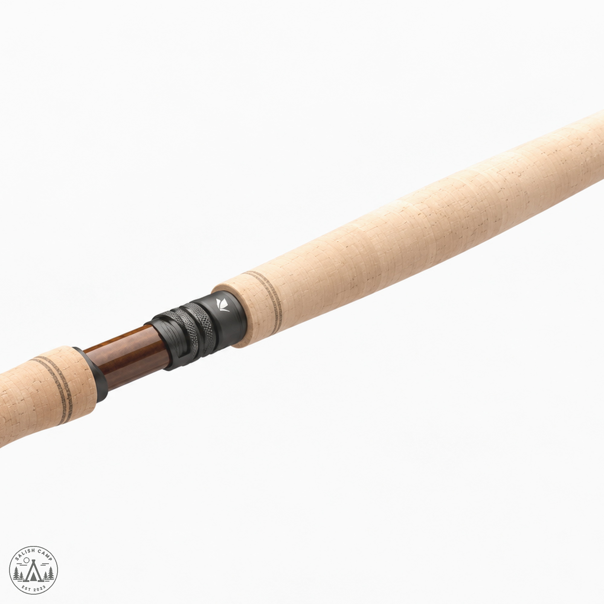 Reel seat with walnut insert