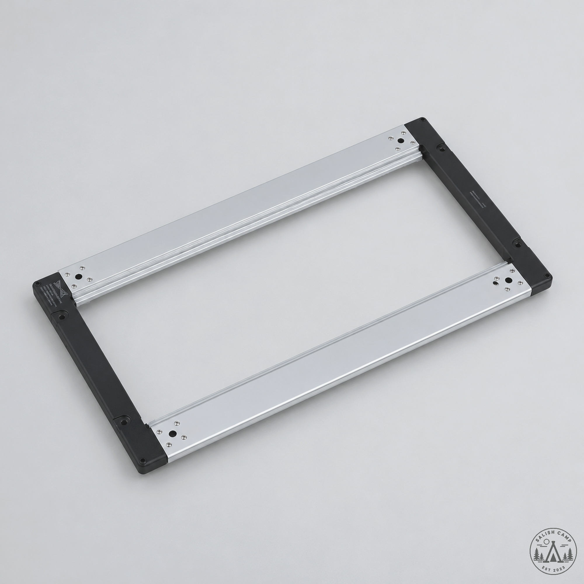 Stanluck 3 Unit IGT Frame silver bare frame three-quarter
