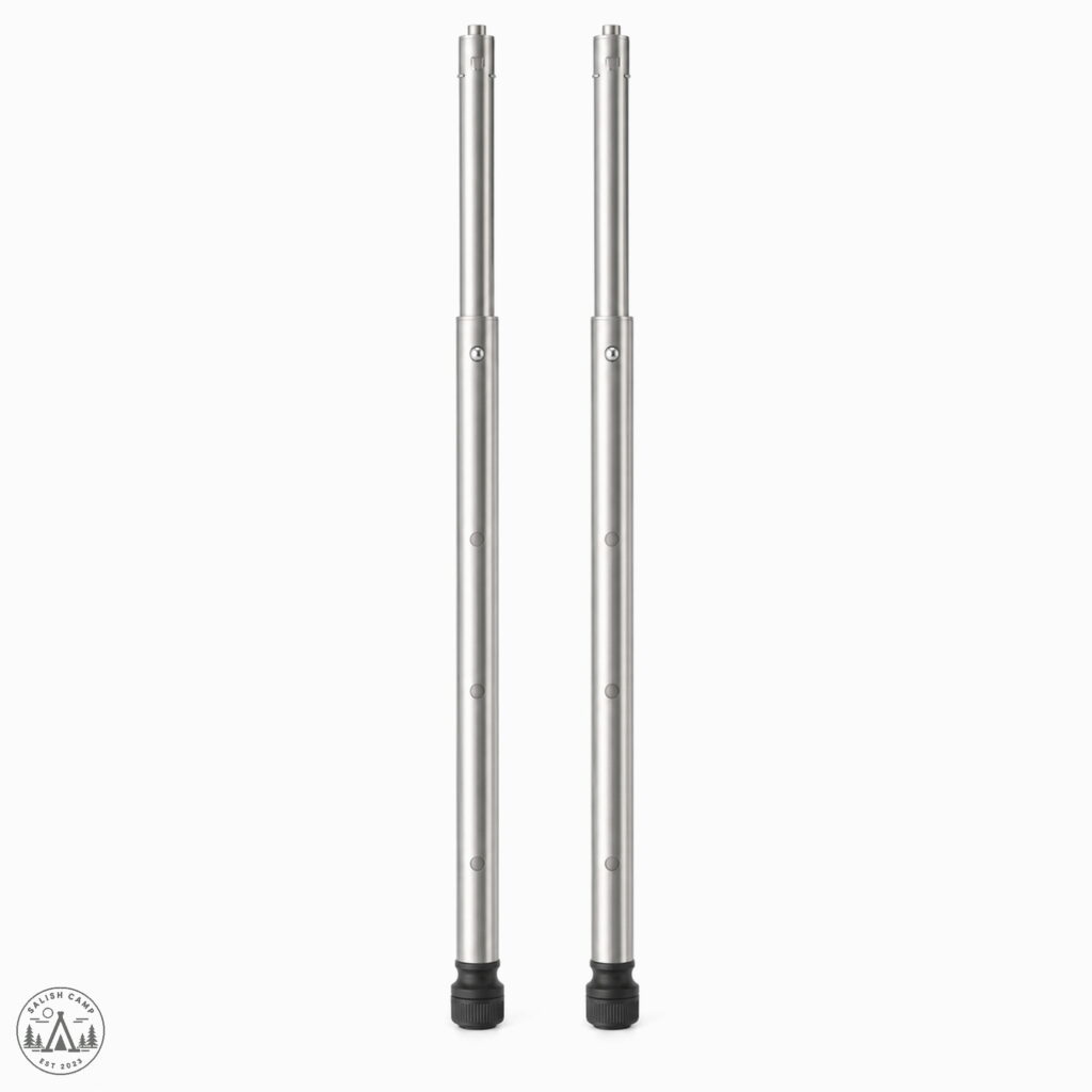 Stanluck Long Adjustable IGT Legs Review: One Camp Kitchen, Three Working Heights
