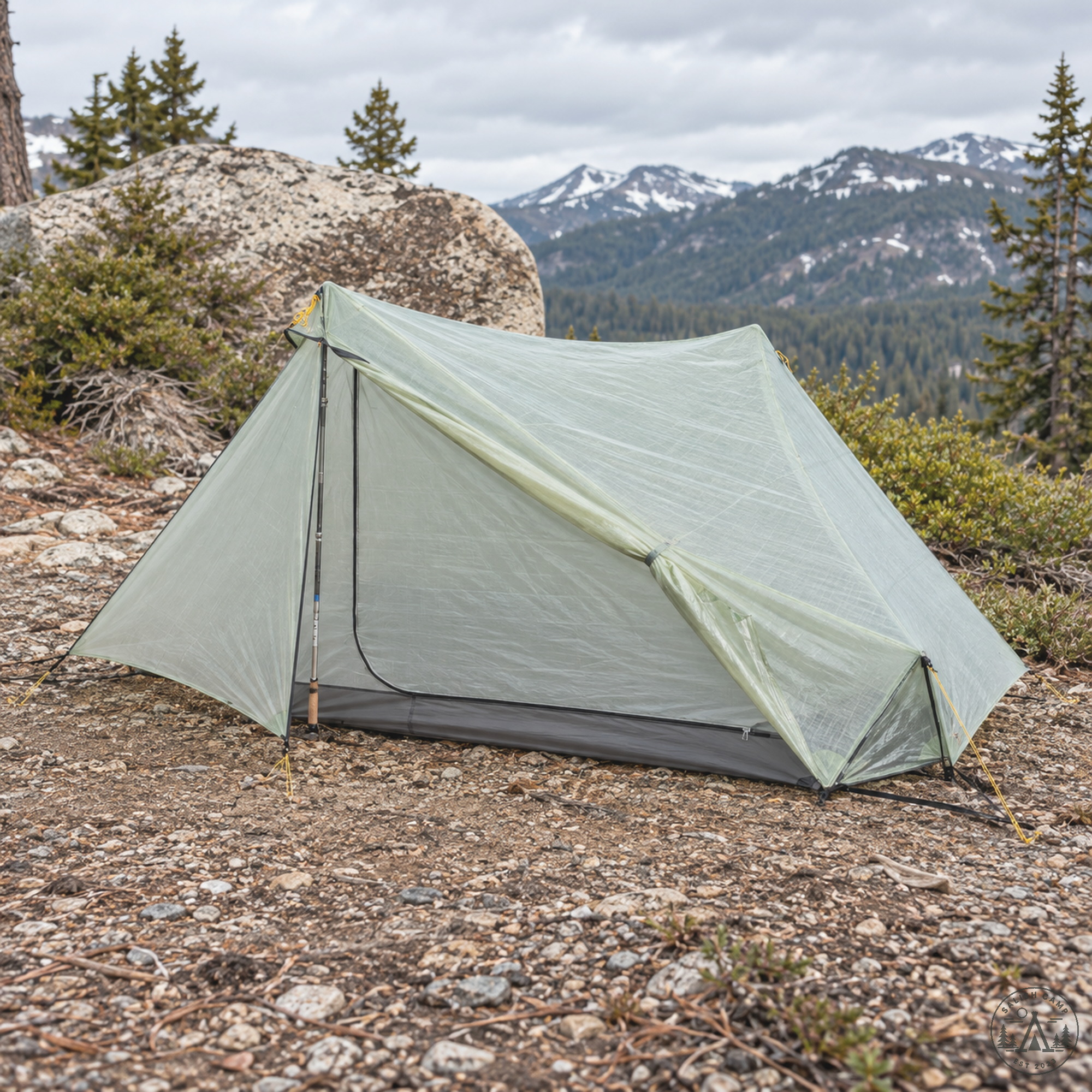 StratoSpire 2 Li side view showing offset ridgeline