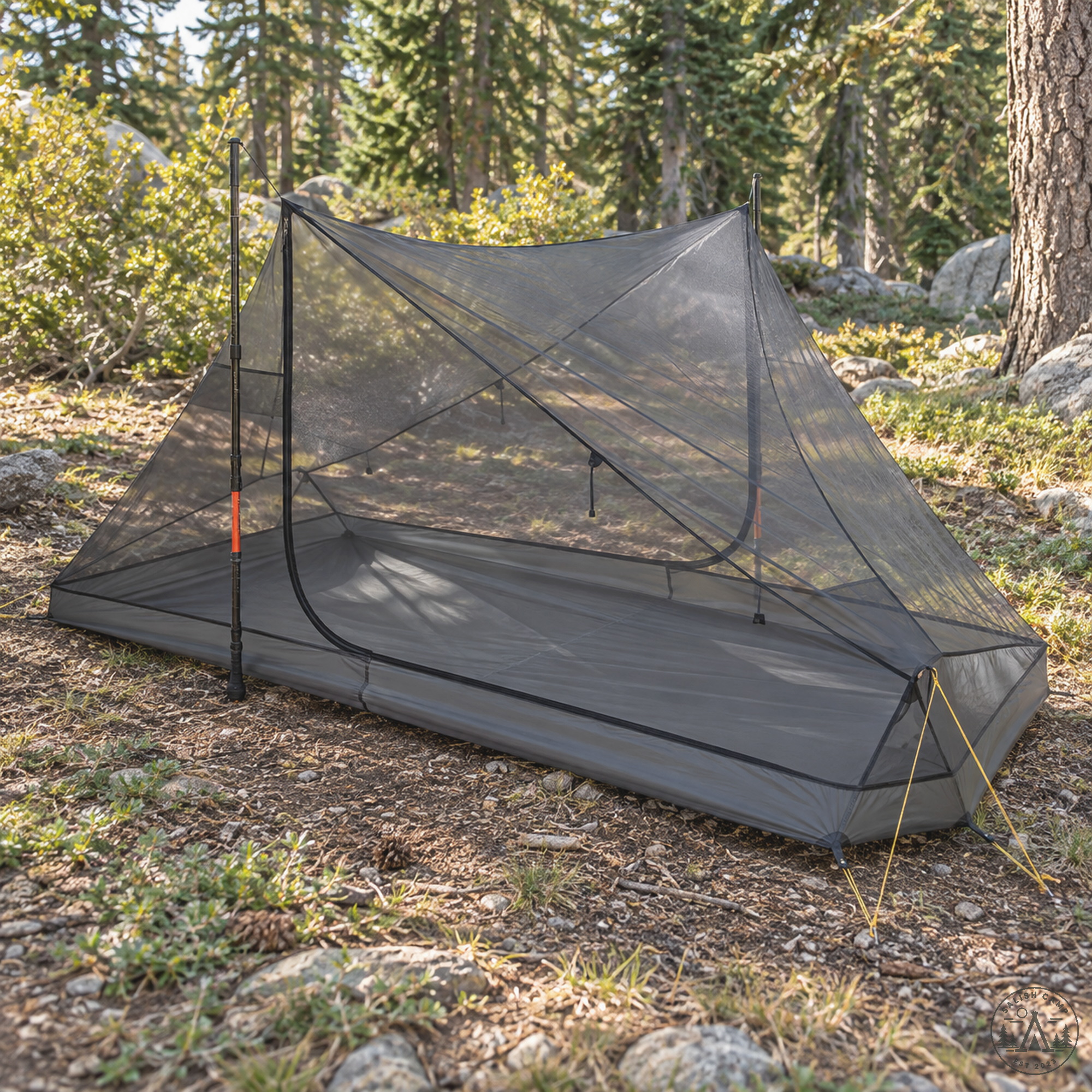 StratoSpire 2 Li Wide Mesh interior pitched alone