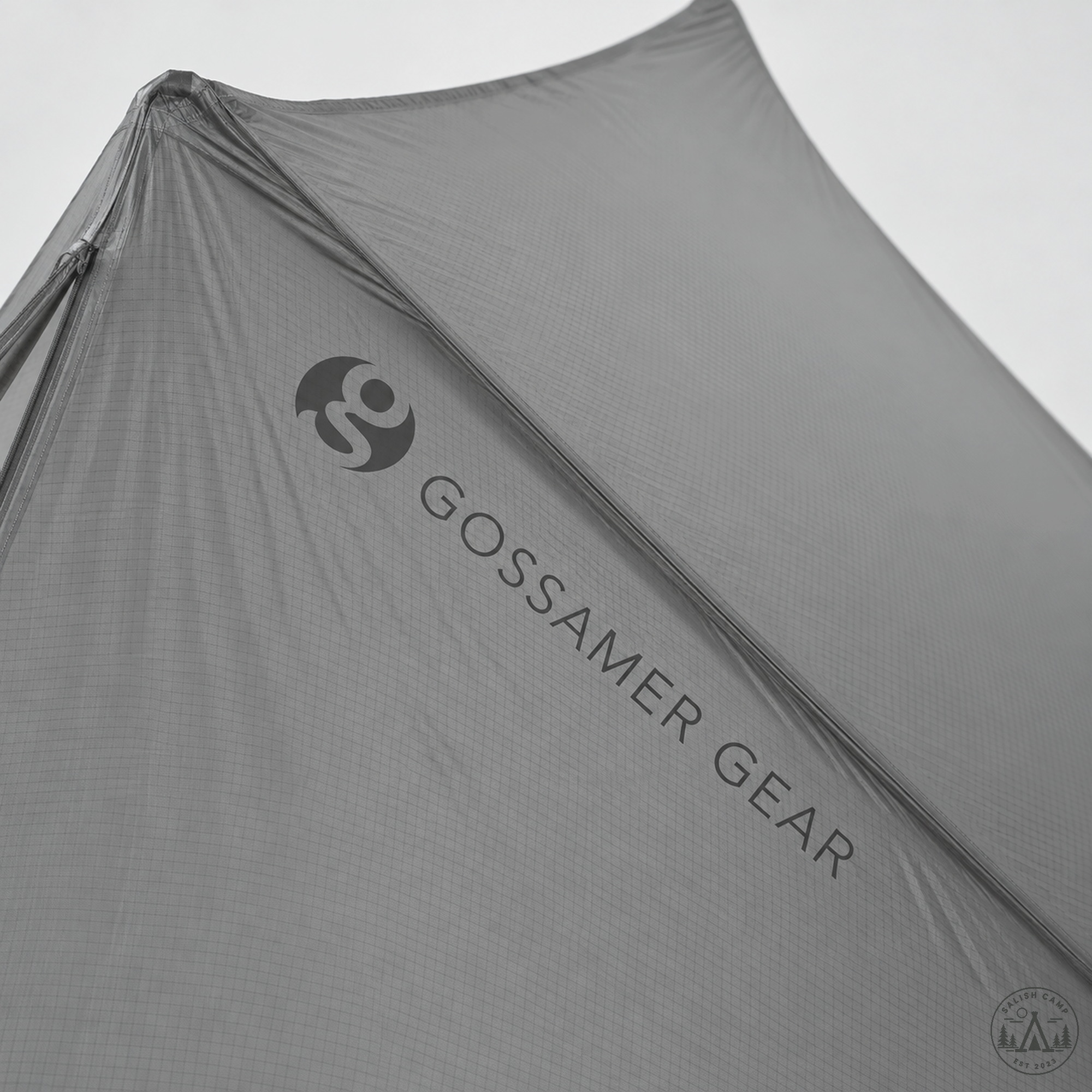 The One Gossamer Gear logo on door panel