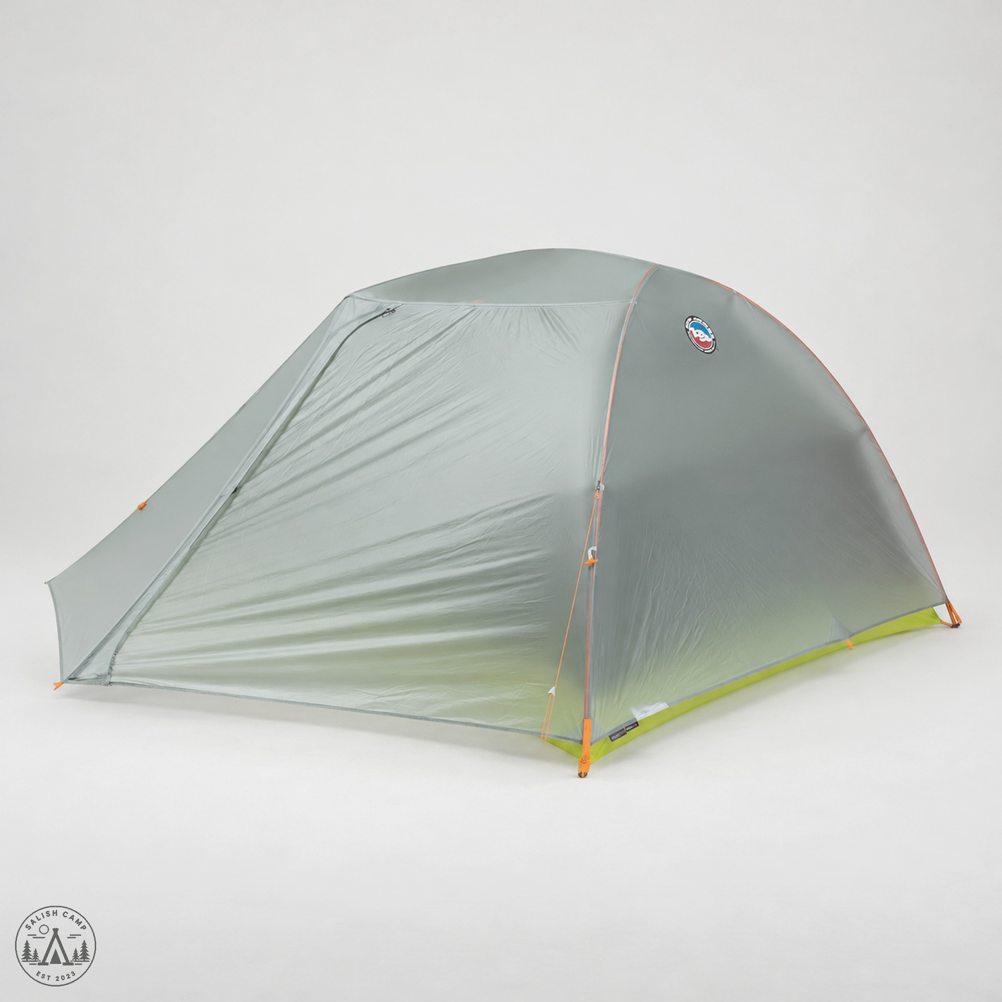 Big Agnes Tiger Wall UL2 pitched with doors closed