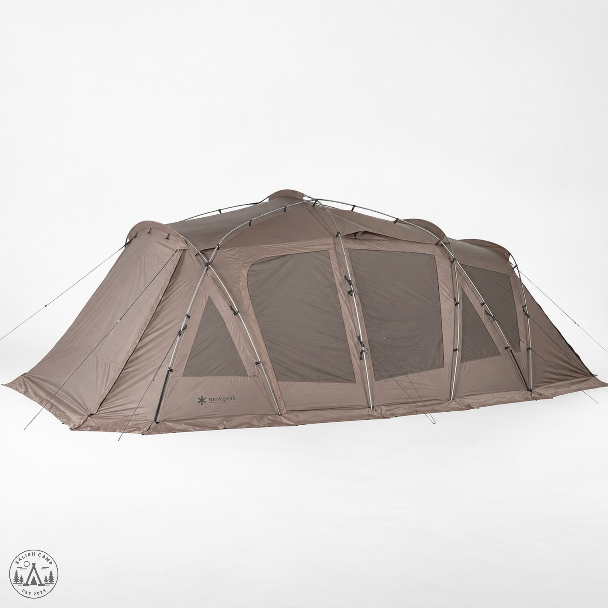 Tortue Pro 2026 Edition pitched along the long side with panels closed