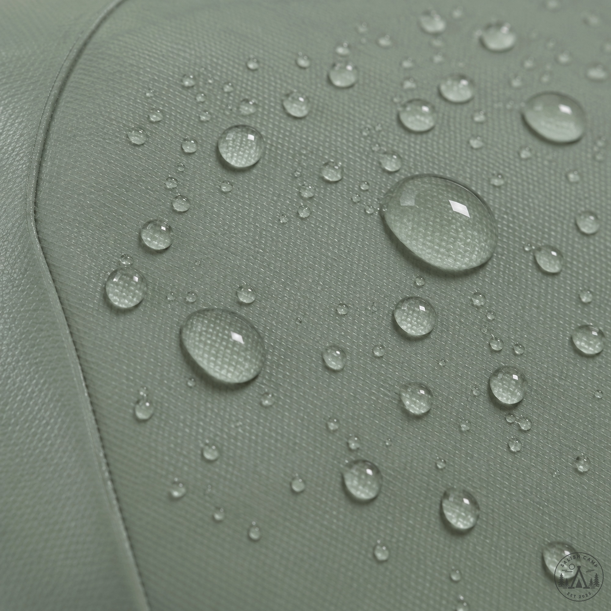 Sage 900D TPU NewStream fabric with water beads