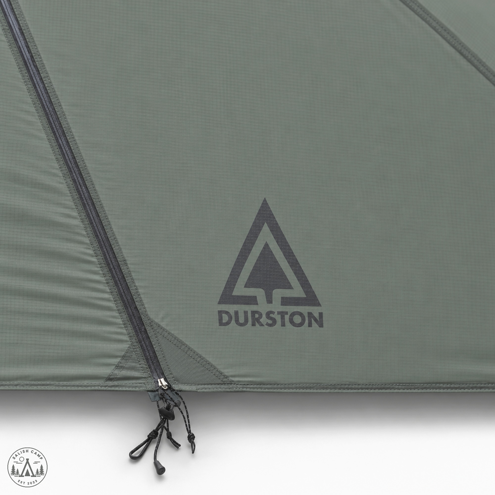 Durston logo on X-Dome 1+ fly