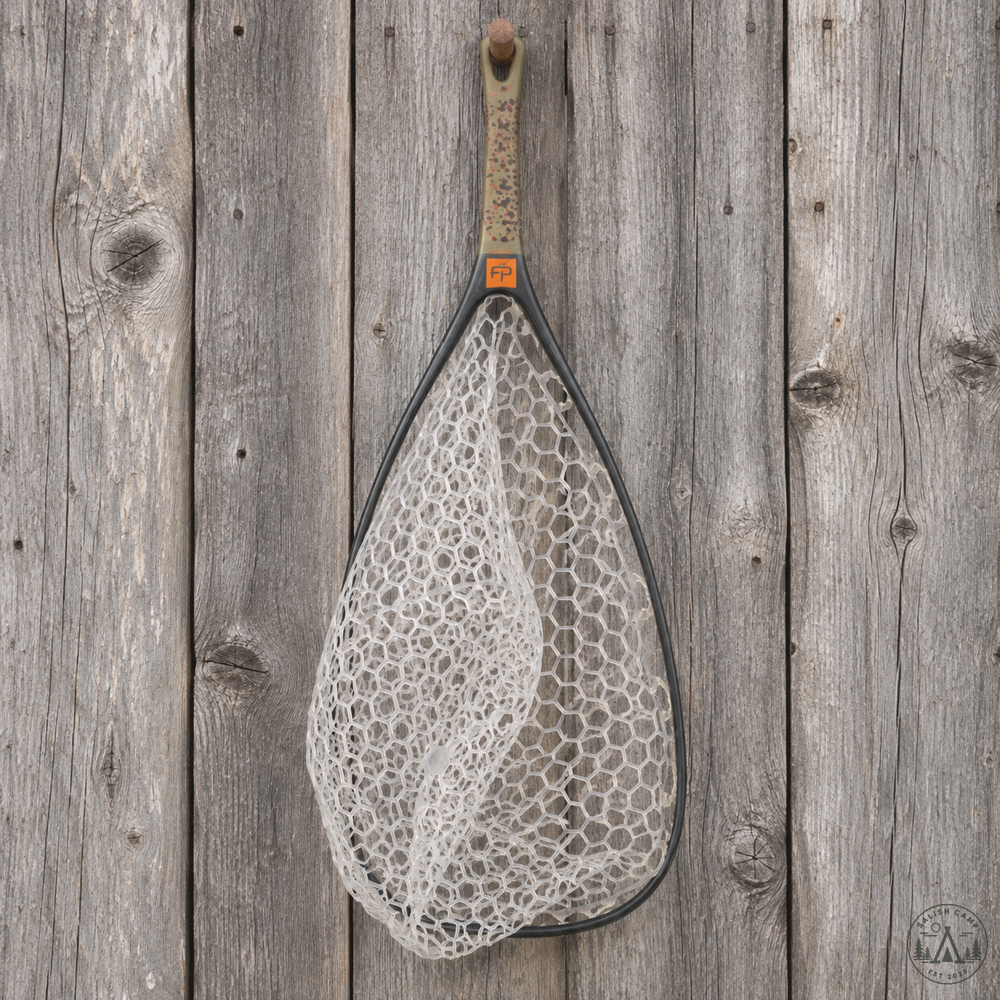 Yampa Hand Net 2.0 hanging by its handle